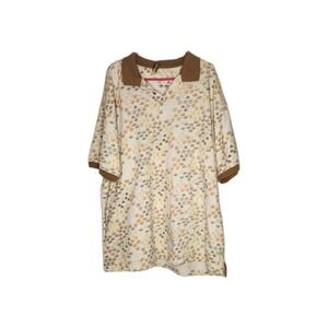 VTG Y2k Raw Blue Streetwear Graphic Polo‎ Style Shirt 2xl All Over Print Money